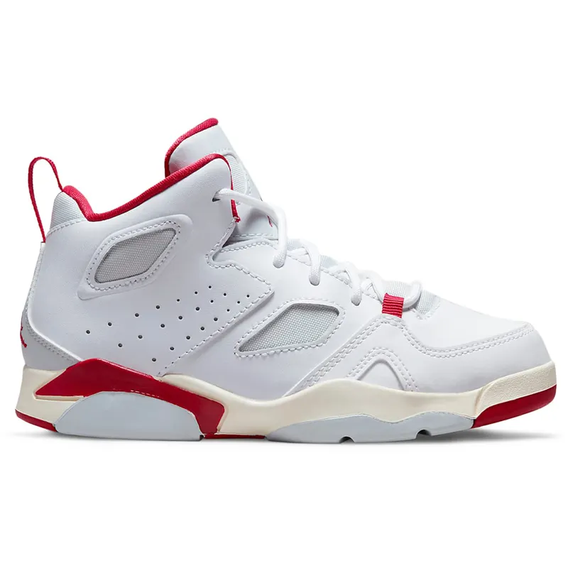 Jordan Flight Club 91 White Pure Platinum Sail Mystic Hibiscus (PS) (DM1686-102)