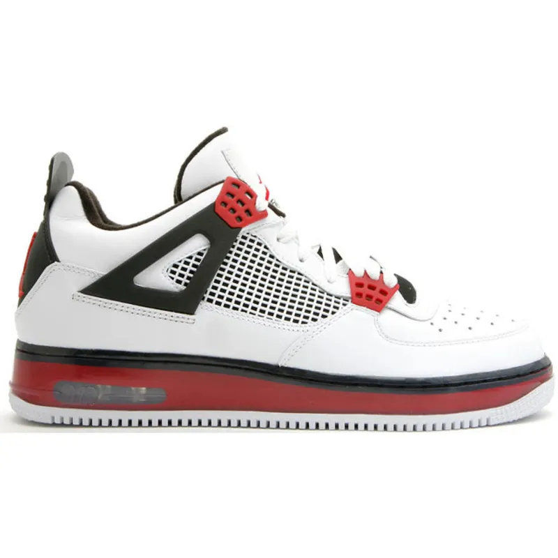 Jordan Fusion 4 Varsity White Red (364342-161)
