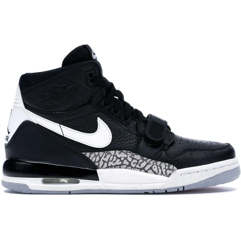 Jordan Legacy 312 Black White (GS) (AT4040-001)