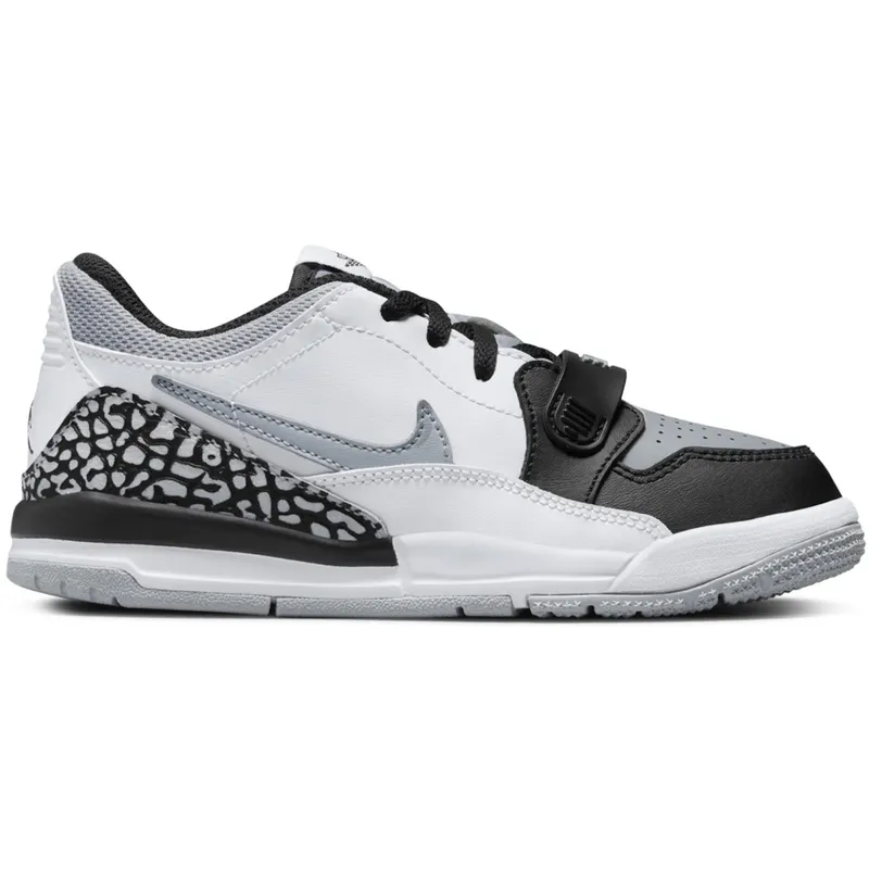 Jordan Legacy 312 Low White Black Wolf Grey (PS) (CD9055-105)