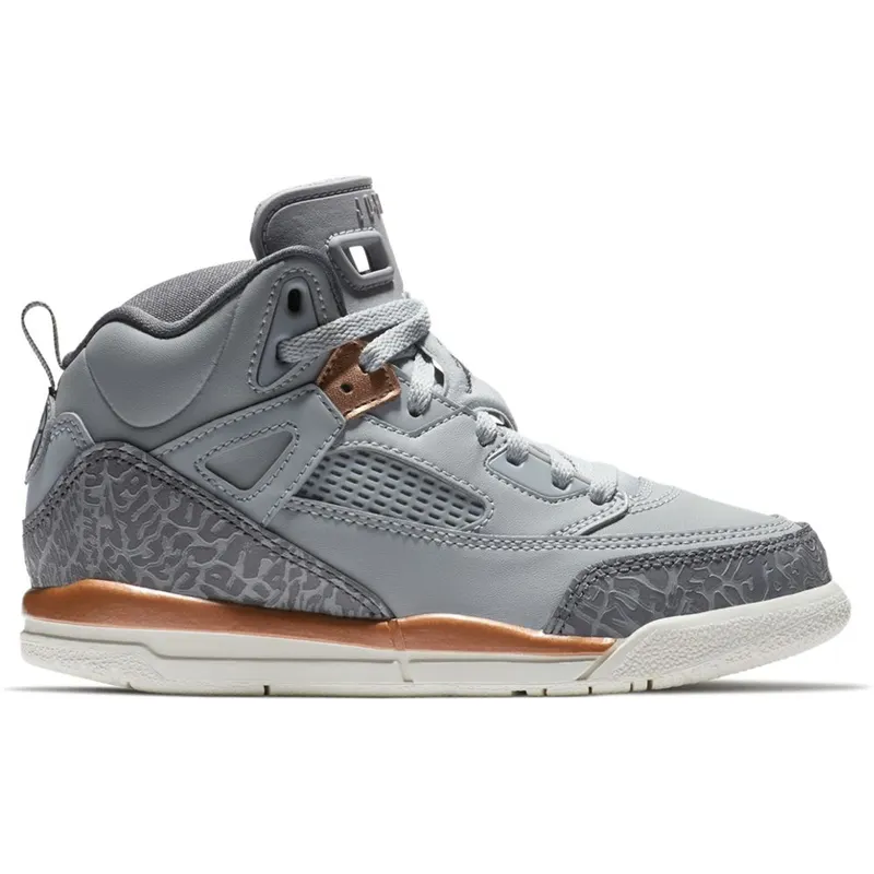 Jordan Spizike Wolf Grey Metallic Red Bronze (PS) (535708-018)