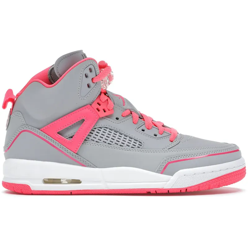Jordan Spizike Wolf Grey Racer Pink (GS) (535712-060)