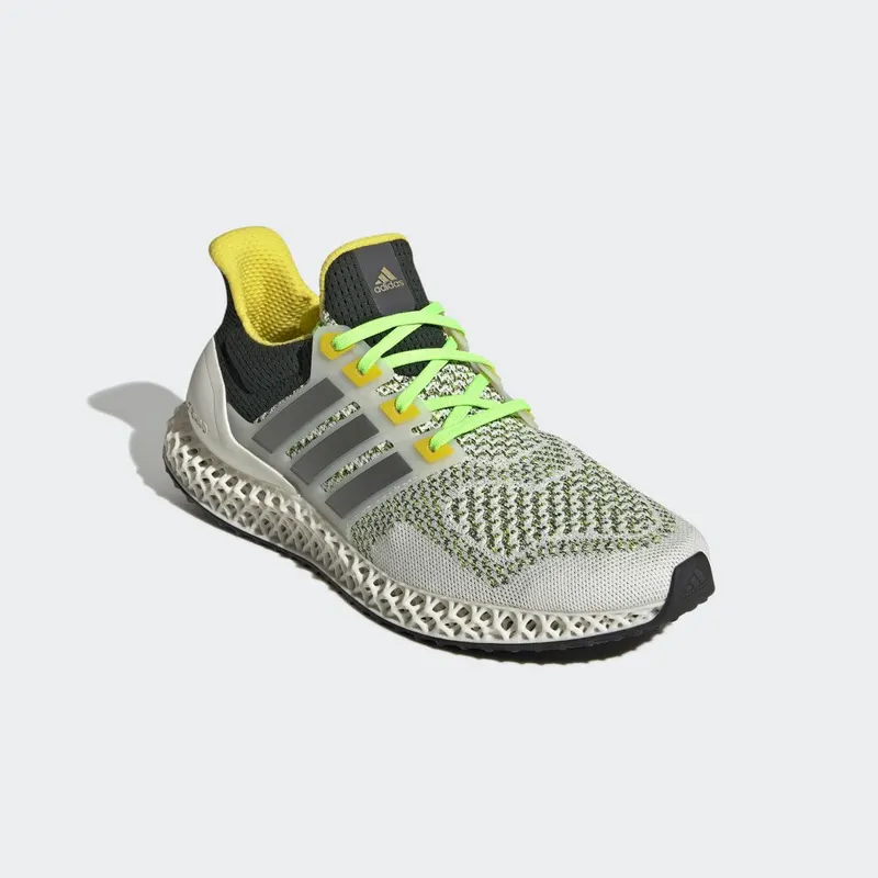adidas Ultra 4D Cloud White / Night Metallic / Beam Yellow (GZ1336)