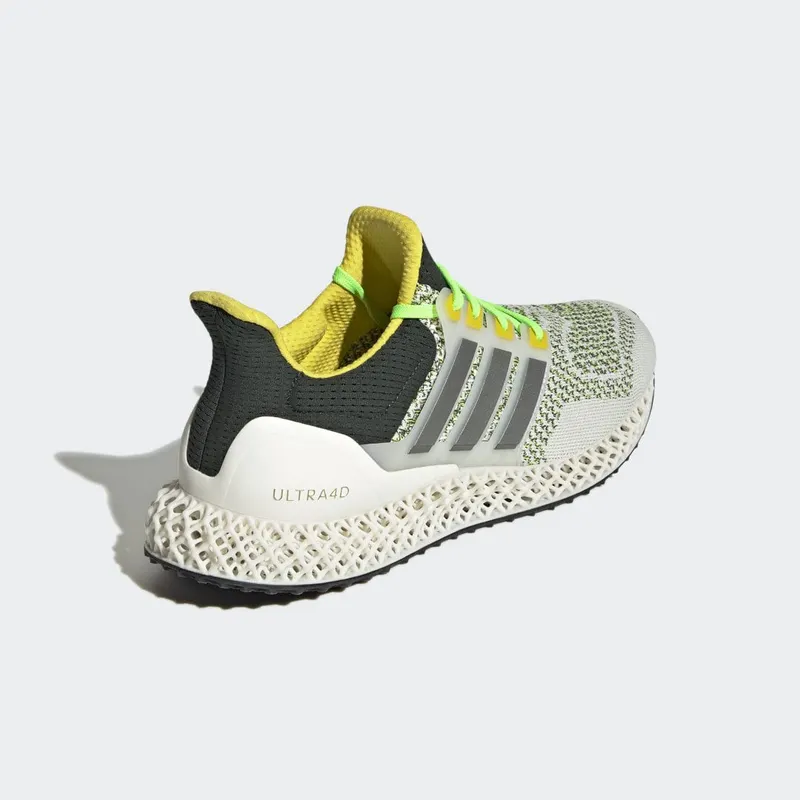 adidas Ultra 4D Cloud White / Night Metallic / Beam Yellow (GZ1336)
