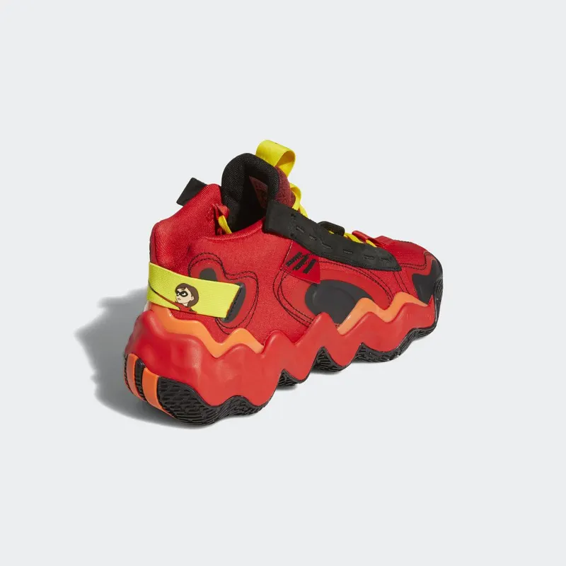adidas Exhibit B Candace Parker Mid Vivid Red / Core Black / Team Yellow (GZ2379)