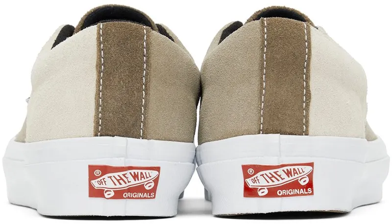 Vans Beige & Brown UA OG Lampin LX Sneakers (VN0A7Q4U92H)