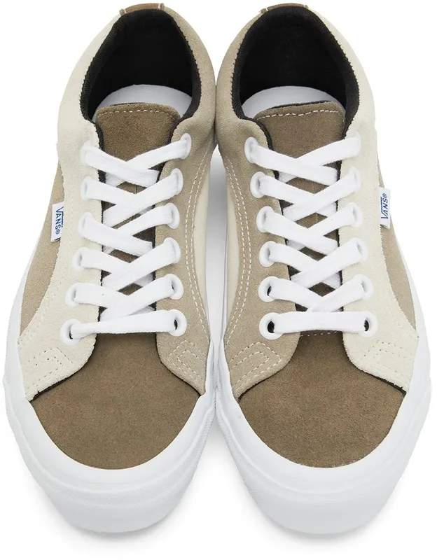 Vans Beige & Brown UA OG Lampin LX Sneakers (VN0A7Q4U92H)