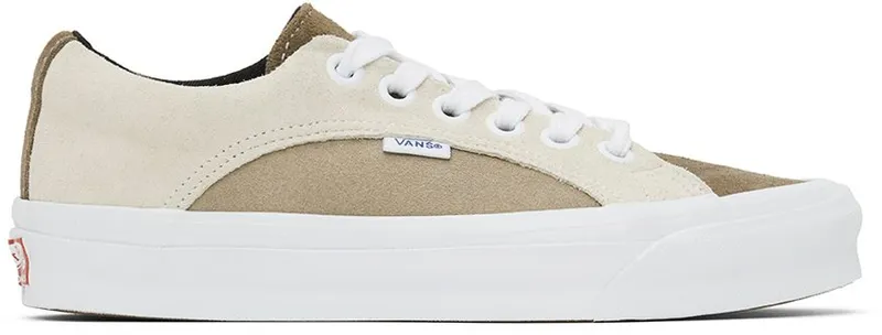 Vans Beige & Brown UA OG Lampin LX Sneakers (VN0A7Q4U92H)