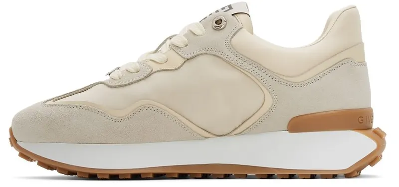 Givenchy Beige & Grey GIV Sneakers (BE001TE11Q)