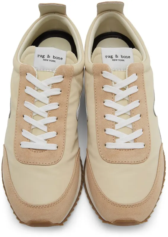 rag & bone Beige Retro Runner Sneakers (WFF21PF018NU18)