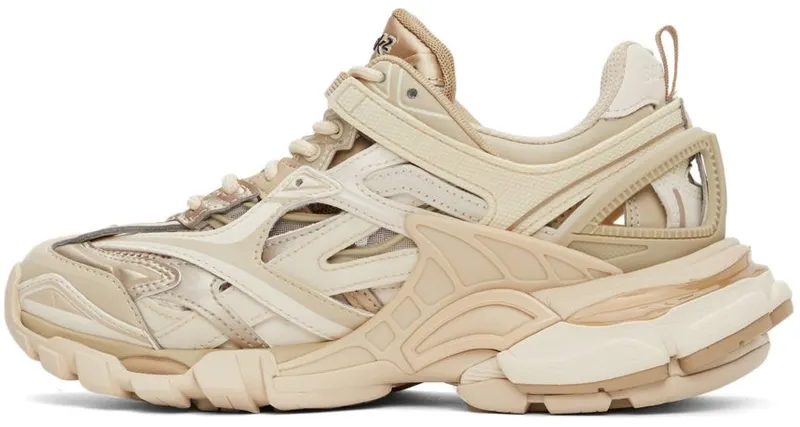 Balenciaga Beige Track 2.0 Sneakers (568615 W2GN3)