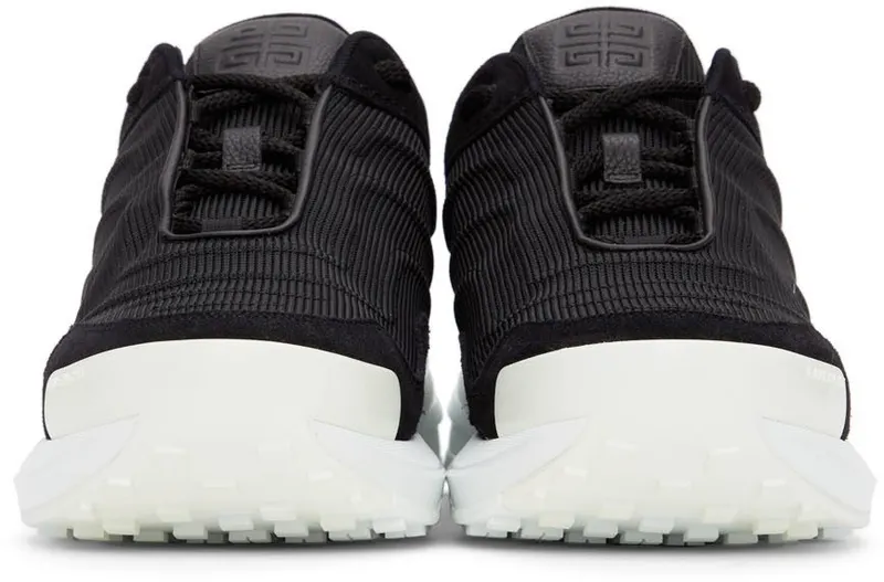 Givenchy Black & White GIV 1 Light Runner Sneakers (BH005FH13D)