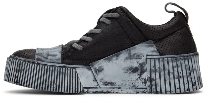 Boris Bidjan Saberi Black Bamba 2.1 Sneakers (298-SS2200B2000000SM-0019)