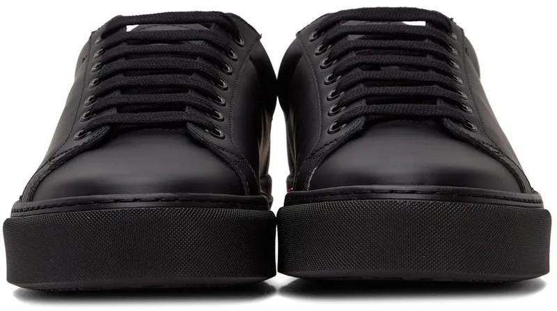 Burberry Black Bio-Based Stripe Sole Sneakers (8042172)