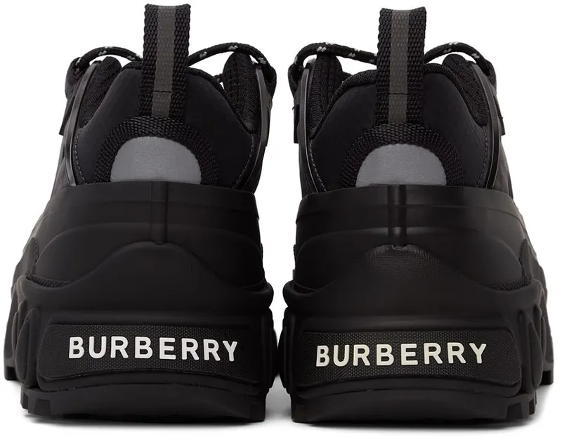 Burberry Black Check Technical Arthur Sneakers (8042584)