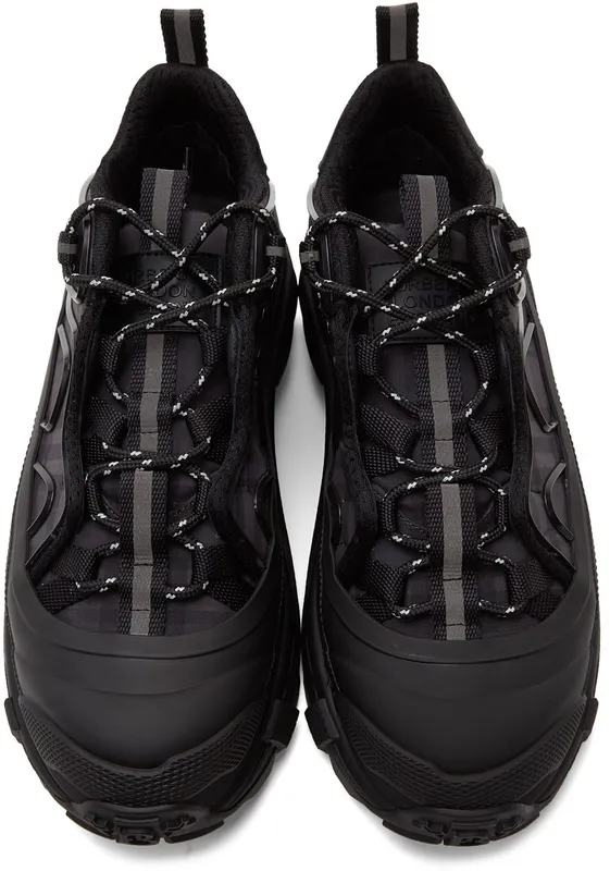 Burberry Black Check Technical Arthur Sneakers (8042584)