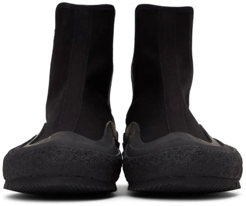 Jil Sander Black Chelsea Boot Sneakers (JI37521A_15605)