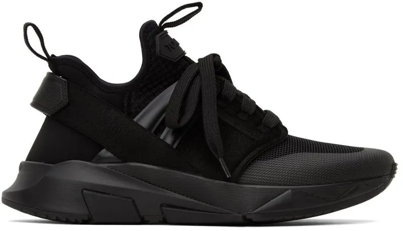 TOM FORD Black Jago Sneakers (W2818N-TOF002)