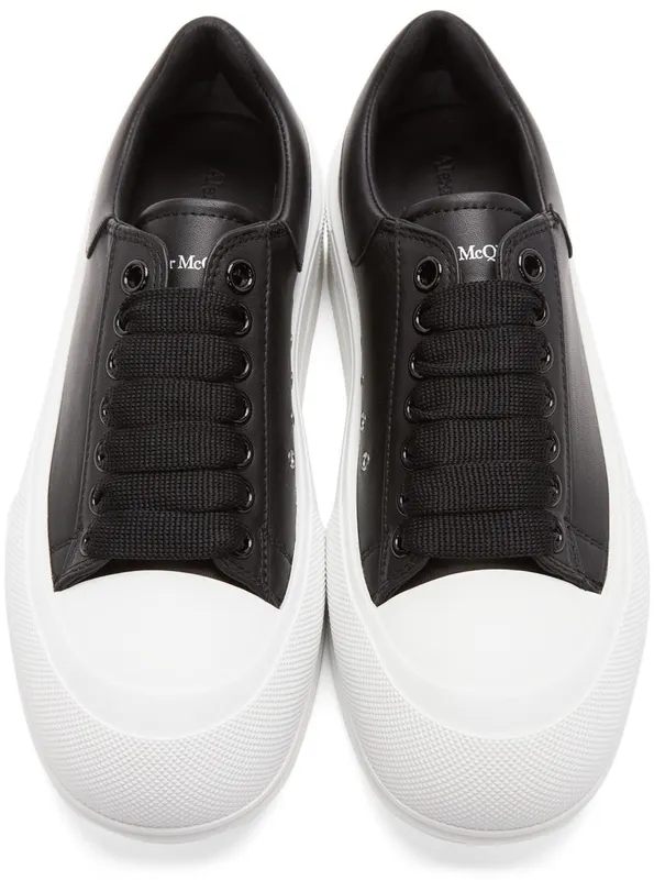 Alexander McQueen Black Joey Sneakers (667817WIAB6)