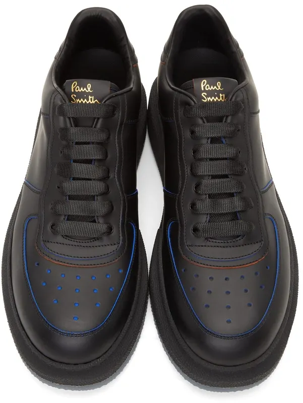 Paul Smith Black London Sneakers (M1S-LDN03-FLEA)