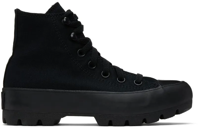 Converse Black Chuck Taylor All Star Lugged High Sneakers (569891C)