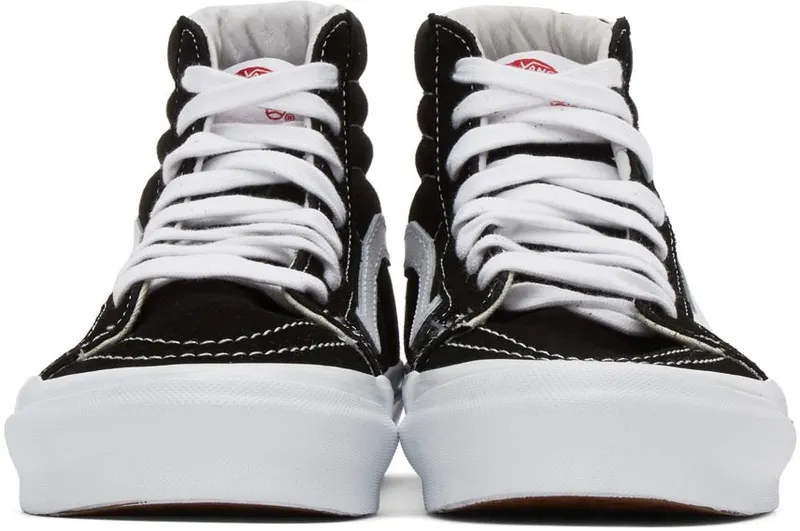 Vans Black OG Sk8-Hi LX Sneakers (VN0A4BVBOIU)