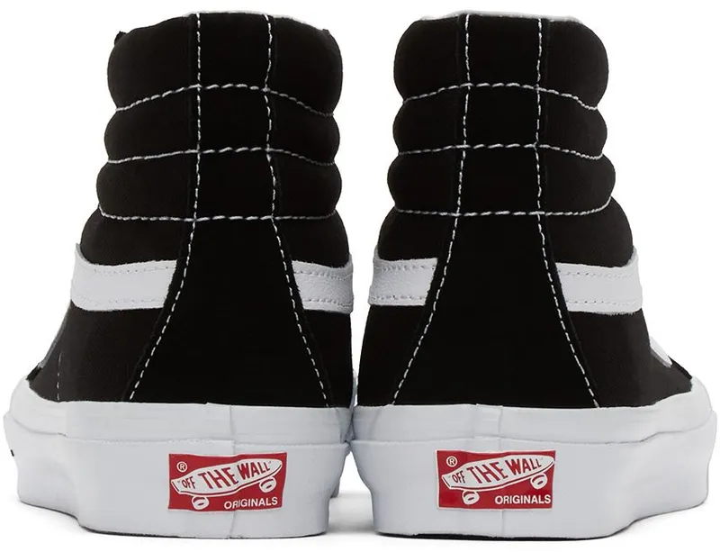 Vans Black OG Sk8-Hi LX Sneakers (VN0A4BVBOIU)