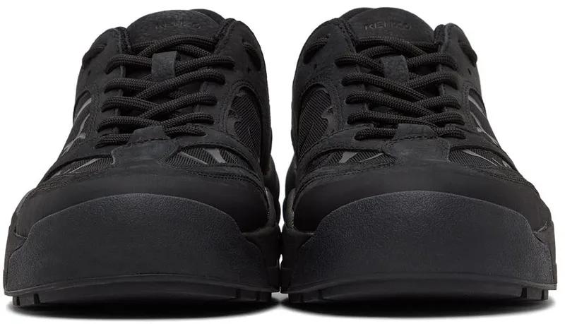 Kenzo Black Work Sneakers (FB55SN500L68)