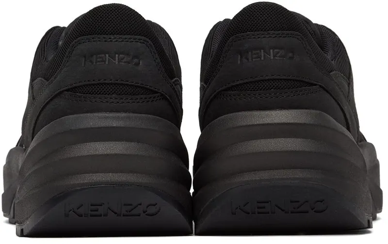 Kenzo Black Work Sneakers (FB55SN500L68)