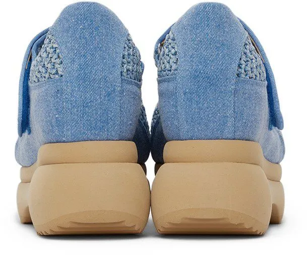 Paula Canovas Del Vas Blue Diablo Sneakers (PSS211010 VAR. 3)