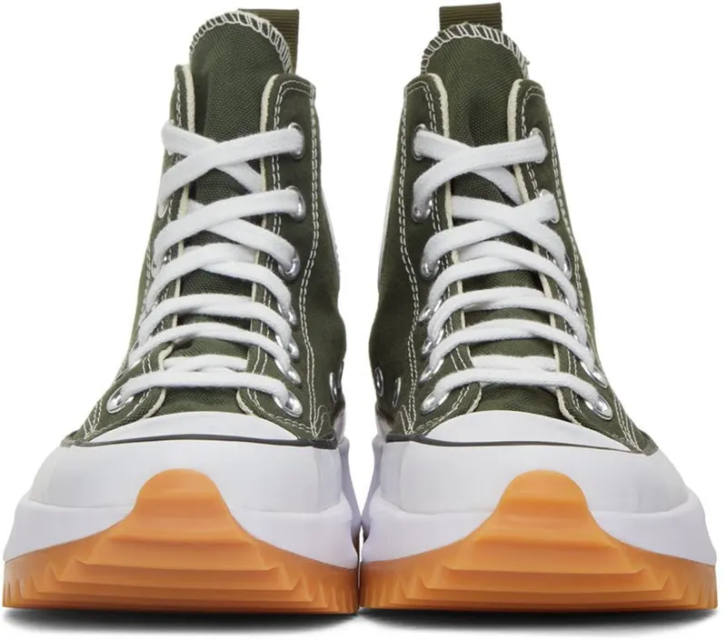 Converse Green Run Star Hike Hi Sneakers (171667C)