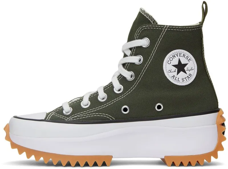 Converse Green Run Star Hike Hi Sneakers (171667C)