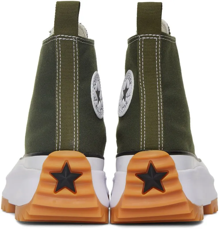 Converse Green Run Star Hike Hi Sneakers (171667C)