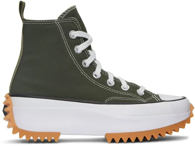 Converse Green Run Star Hike Hi Sneakers (171667C)