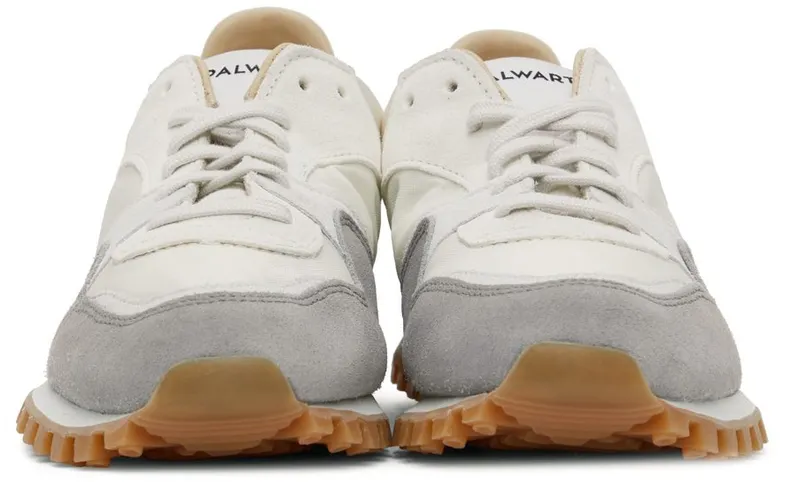 Spalwart Grey & Off-White Marathon Trail Low Sneakers (97037755030)
