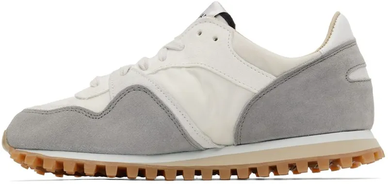 Spalwart Grey & Off-White Marathon Trail Low Sneakers (97037755030)