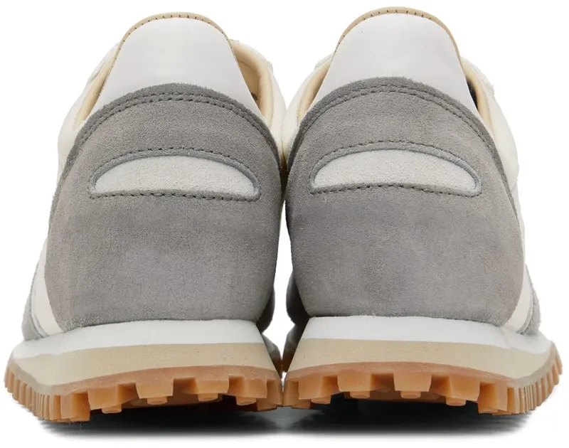 Spalwart Grey & Off-White Marathon Trail Low Sneakers (97037755030)