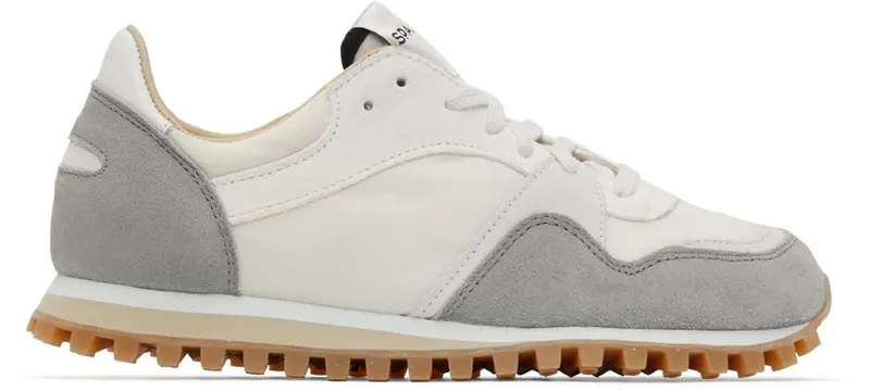 Spalwart Grey & Off-White Marathon Trail Low Sneakers (97037755030)
