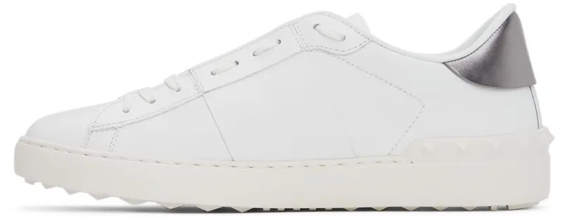 Valentino Garavani Grey & White VLTN Open Sneakers (XY2S0830PST)