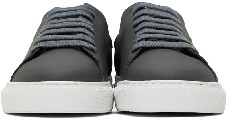 Axel Arigato Grey Clean 90 Tape Bee Bird Sneakers (28483)