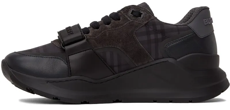Burberry Grey Vintage Check Sneakers (8042200)