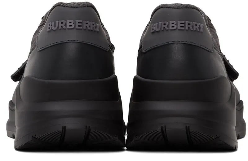 Burberry Grey Vintage Check Sneakers (8042200)