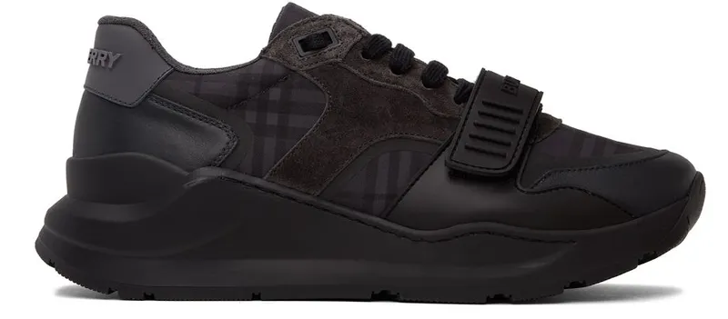Burberry Grey Vintage Check Sneakers (8042200)