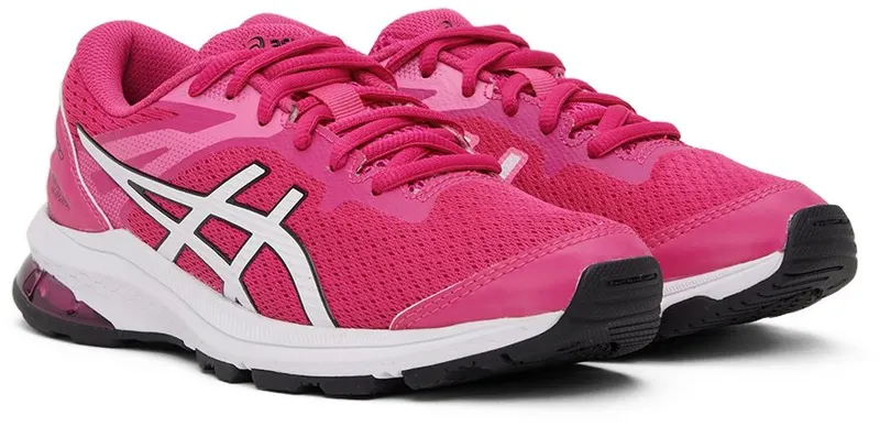 Asics Kids Pink & White GT-1000 Big Kids Sneakers (1014A189-702)