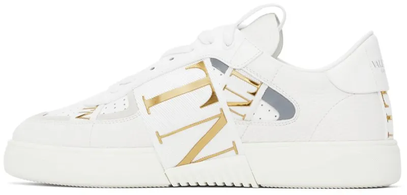 Valentino Garavani Leather VL7N With Bands Low Sneakers (WY0S0C58KIG)