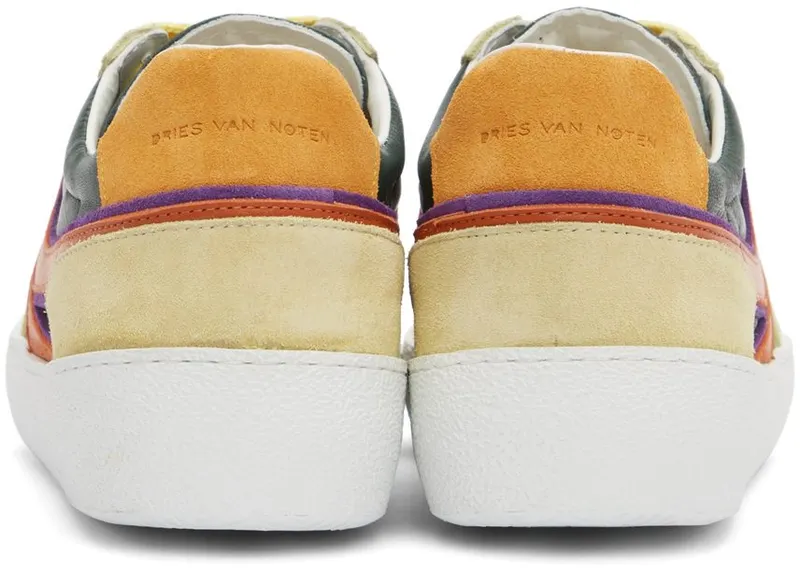 Dries Van Noten Multicolor Leather Sneakers (WS221-276-120)