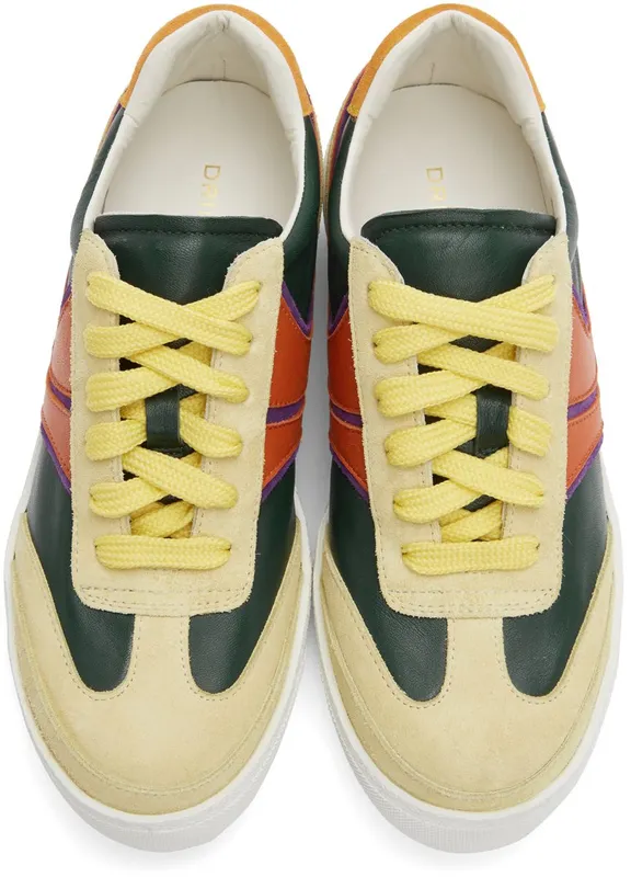 Dries Van Noten Multicolor Leather Sneakers (WS221-276-120)
