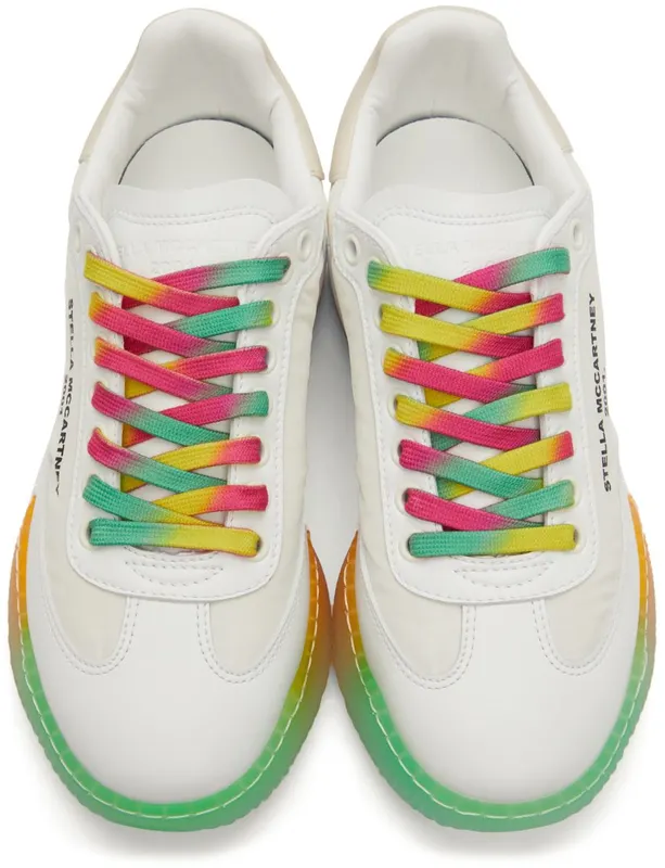 Stella McCartney Multicolor Runner Loop Sneakers (800389N0250)