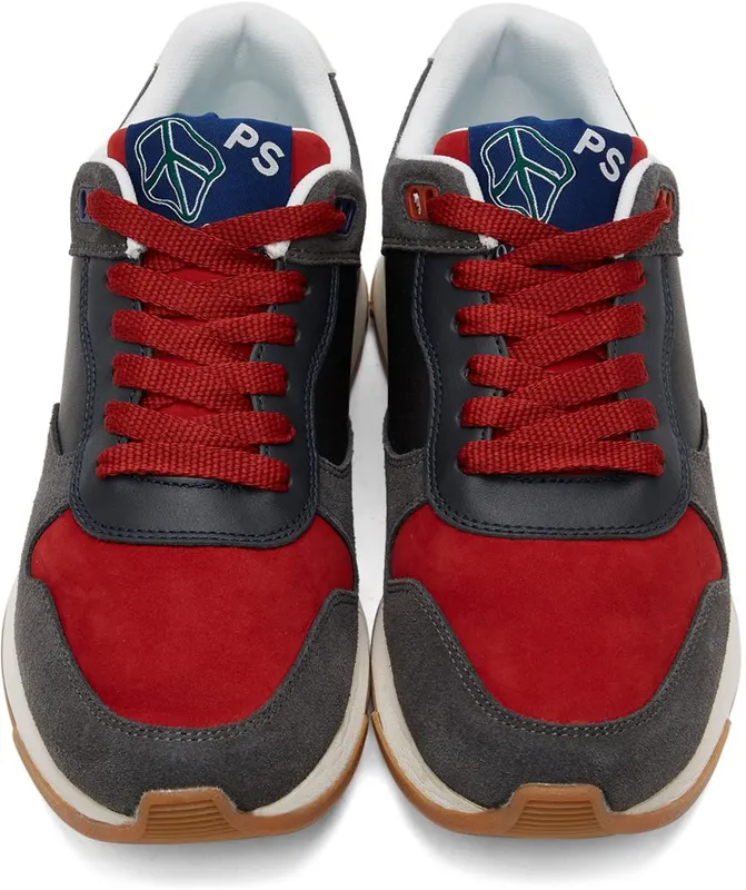 PS by Paul Smith Navy & Red Ware Sneaker (M2S-WAR05-GLEA-97)