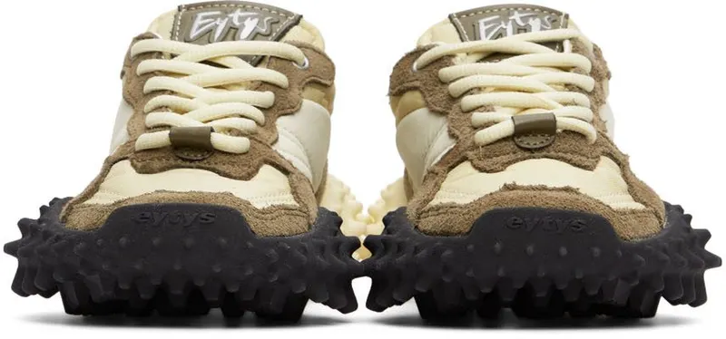 Eytys Off-White & Brown Fugu Sneakers (FUCC)